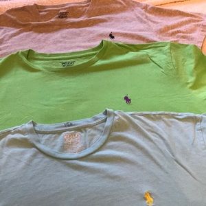 3 polo tees